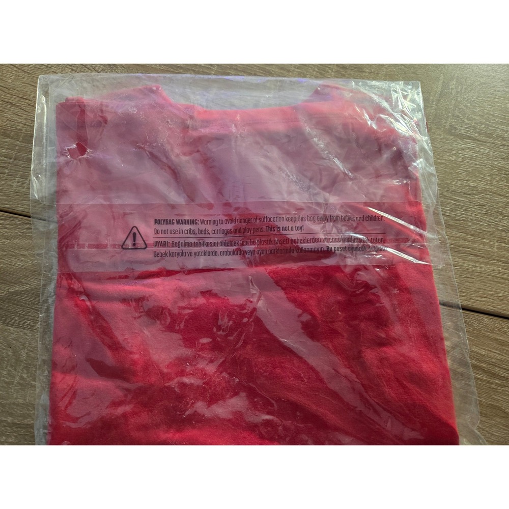 Lovetti Girls Raspberry Turkish Cotton Puff Sleeve Round Neck T-Shirt New - Picture 4 of 4